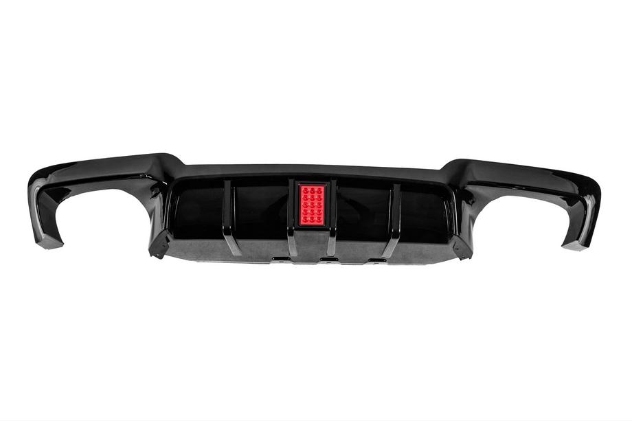 BMW 5-serie F10/F11 2010–2016 Bagkofanger diffuser M5-Style LED (til M-Sport, ABS) Foto 1