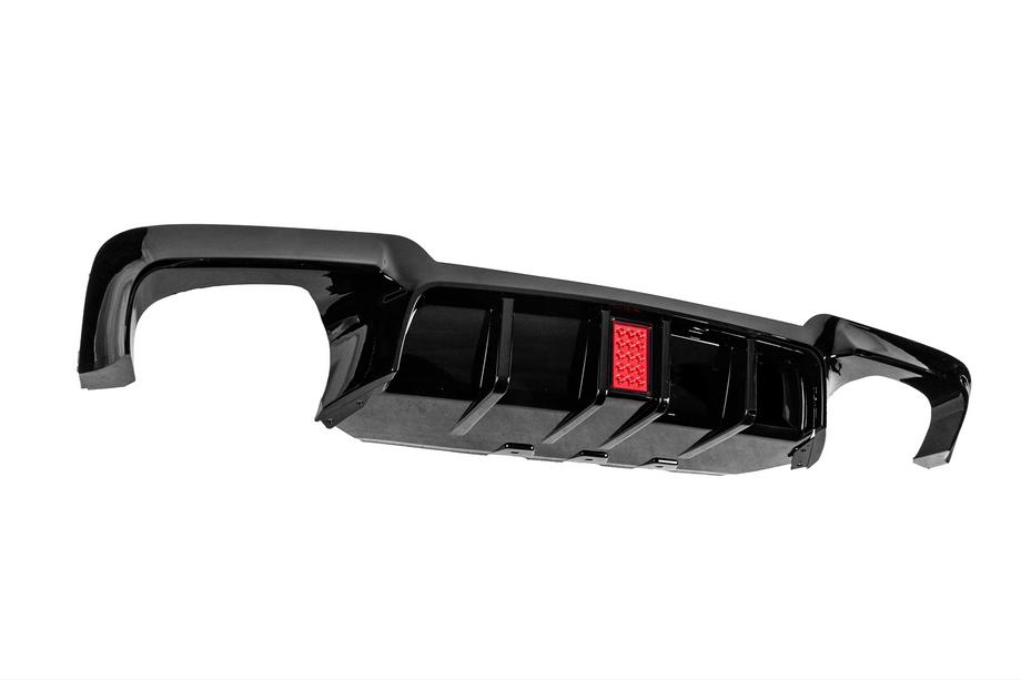 BMW 5-serie F10/F11 2010–2016 Bagkofanger diffuser M5-Style LED (til M-Sport, ABS) Foto 3