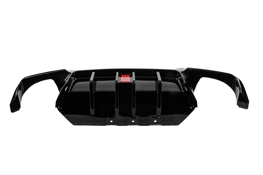 BMW 5-serie F10/F11 2010–2016 Bagkofanger diffuser M5-Style LED (til M-Sport, ABS) Foto 4