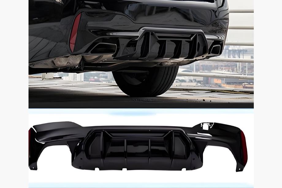 BMW 5-serie G30/G31 2017–2023 Bagkofanger-diffuser i LCI-stil (til M-Sport/M5 F90, ABS) Image