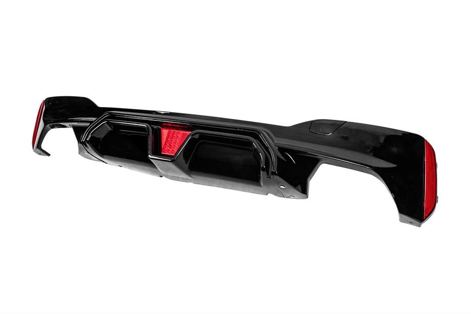 BMW 5-serie G30/G31 2017–2023 CS-Style LED diffuser til bagkofanger (til M-Sport/M5 F90, ABS) Foto 2