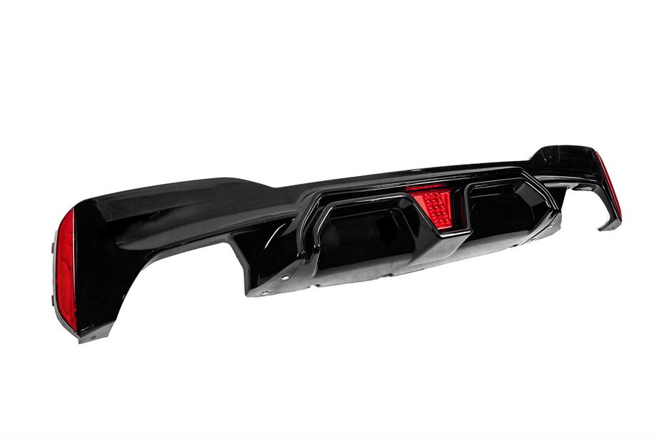 BMW 5-serie G30/G31 2017–2023 CS-Style LED diffuser til bagkofanger (til M-Sport/M5 F90, ABS) Foto 3