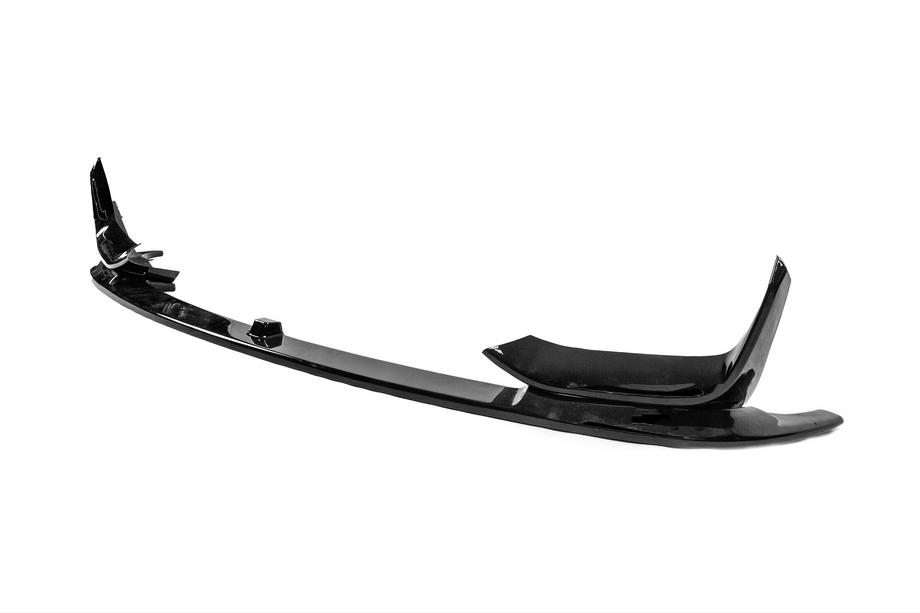 BMW 3-serie F30/F31 2012–2019 Front lipspoiler BM (til M3-LOOK, blank sort) Foto 6