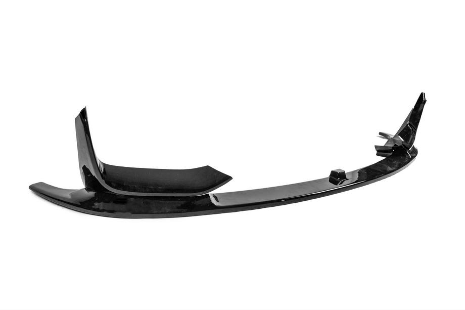 BMW 3-serie F30/F31 2012–2019 Front lipspoiler BM (til M3-LOOK, blank sort) Foto 7