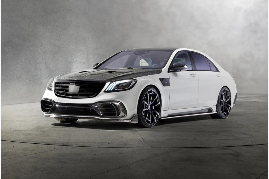 Mercedes S-klasse W222 2013–2022 MNSR bodykit-sæt (forged carbon, 2018+) Image