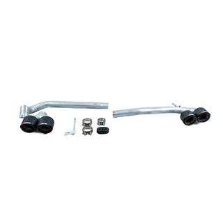 Udstødningsenderør i M5-stil (carbon, 2 stk.) BMW 5-serie F10/F11 2010–2016 foto 2