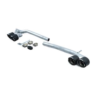 Udstødningsenderør i M5-stil (carbon, 2 stk.) BMW 5-serie F10/F11 2010–2016 foto 4