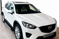 Mazda CX-5 2012–2017 RedLine V1 sidestrin (2 stk., aluminium) foto 1