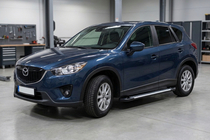 Mazda CX-5 2012–2017 Sidetrin Line (2 stk., aluminium) foto 1
