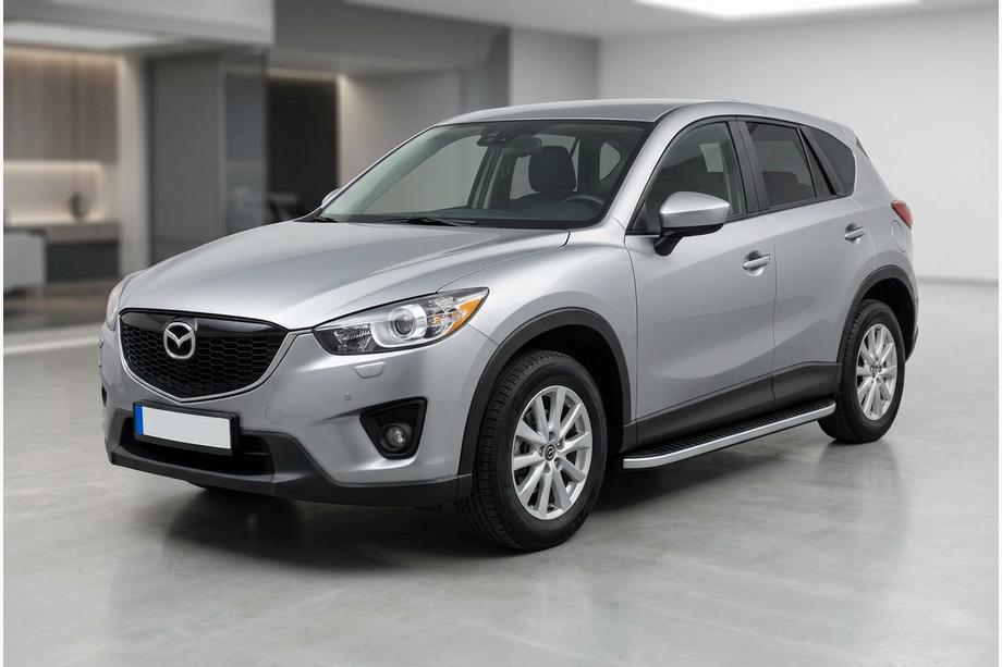 Mazda CX-5 2012–2017 Sidetrin Tayga Grey (2 stk., aluminium) Image