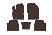 Toyota Prius 2015–2022 Gummimåtter Carsuit (LB, brun) foto 1