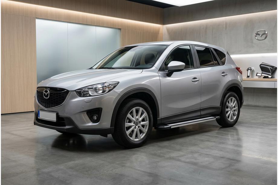 Mazda CX-5 2012–2017 Sidetrin Rainbow (2 stk., aluminium) Image