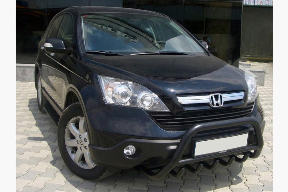 Honda CRV 2007–2011 Kængurubøjle WT003 Black (rustfrit stål) Image