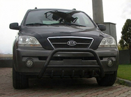Kia Sorento I BL 2002–2009 Kængurubøjle WT003 Black (rustfrit stål) foto 2