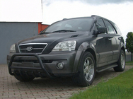 Kia Sorento I BL 2002–2009 Kængurubøjle WT003 Black (rustfrit stål) foto 1