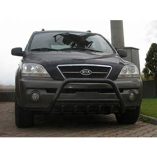 Kængurubøjle WT003 Black (rustfrit stål) Kia Sorento I BL 2002–2009 foto 2