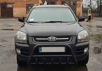 Kia Sportage 2004–2010 Kængurubøjle WT003 Black (rustfrit stål) foto 1