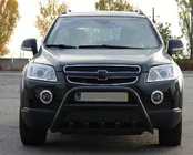 Chevrolet Captiva 2006–2019 Frontbøjle WT003 Black (rustfrit stål) foto 1