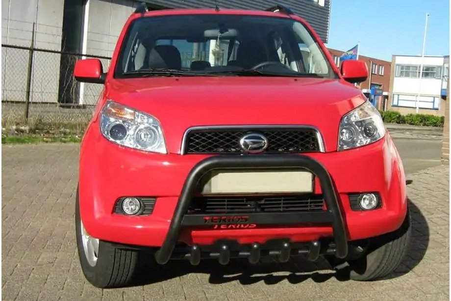 Daihatsu Terios 2006–2017 Frontbøjle WT004 Black (rustfrit stål) Image