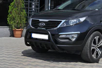 Kia Sportage 2010–2015 Kængurubøjle WT003 Black (rustfrit stål) foto 1