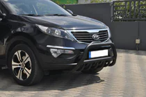 Kia Sportage 2010–2015 Kængurubøjle WT003 Black (rustfrit stål) foto 5