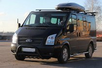 Ford Transit 2000–2014 Bullbar WT003 Black (2006-2014, rustfrit stål) foto 4