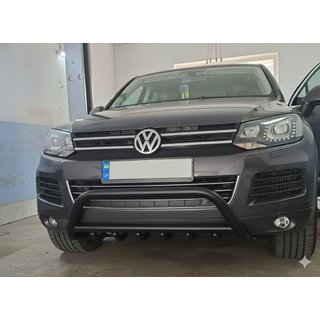 Bullbar WT003 Black (rustfrit stål) foto 1