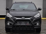 Hyundai IX-35 2010–2015 Frontbøjle WT003 Black (rustfrit stål) foto 5