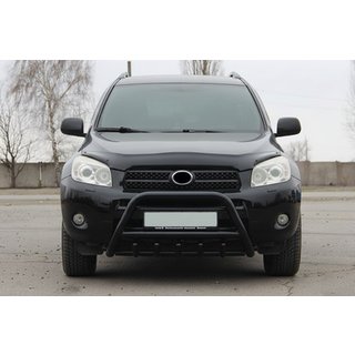 Bullbar WT003 Black (rustfrit stål) Toyota Rav 4 2006–2013 foto 3