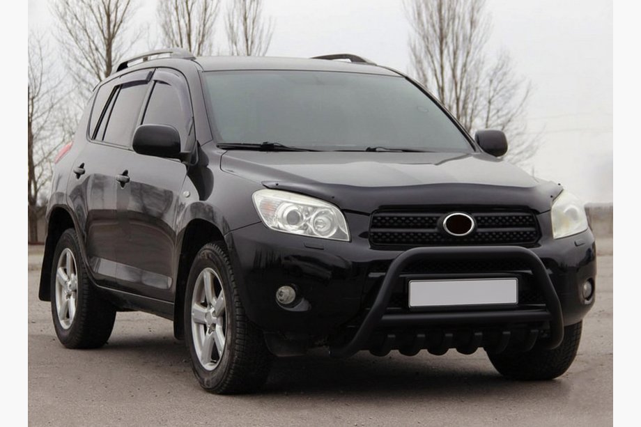 Toyota Rav 4 2006–2013 Bullbar WT003 Black (rustfrit stål) Image