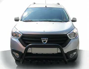 Renault Dokker 2013–2022 Kængurubøjle WT003 Black (rustfrit stål) foto 3