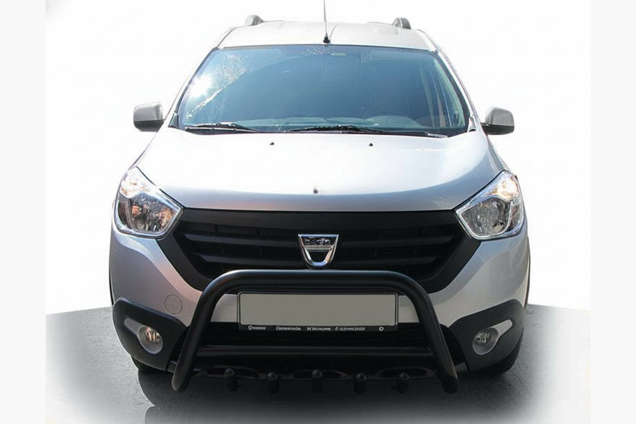 Dacia Dokker 2013–2022 Kængurubøjle WT003 Black (rustfrit stål) Image