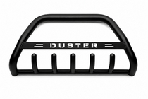 Renault Duster 2008–2017 Frontbøjle med WT004 Black-tekst (rustfrit stål) foto 3