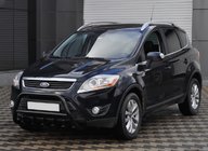Ford Kuga 2008–2013 Kængurubøjle WT003 Black (rustfrit stål) foto 4