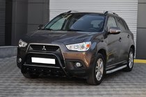 Mitsubishi ASX 2010–2023 Kængurubøjle WT003 Black (rustfrit stål) foto 4