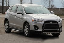 Mitsubishi ASX 2010–2023 Kængurubøjle WT003 Black (rustfrit stål) foto 1