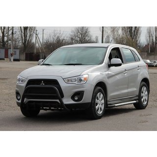 Kængurubøjle WT003 Black (rustfrit stål) Mitsubishi ASX 2010–2023 foto 3