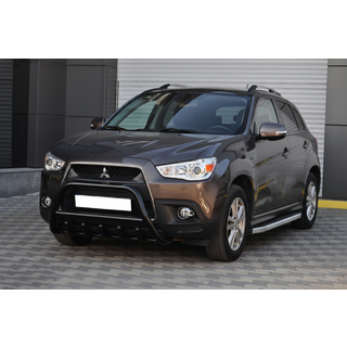 Kængurubøjle WT003 Black (rustfrit stål) Mitsubishi ASX 2010–2023 foto 4