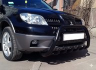 Mitsubishi Outlander 2001–2006 Kængurubøjle WT004 Black (rustfrit stål) foto 3