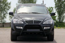 SsangYong Kyron 2005–2014 Bullbar WT003 Black (rustfrit stål) foto 2