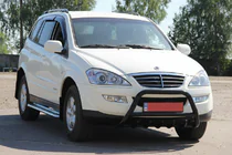 SsangYong Kyron 2005–2014 Bullbar WT003 Black (rustfrit stål) foto 6