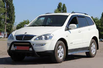 SsangYong Kyron 2005–2014 Bullbar WT003 Black (rustfrit stål) foto 5