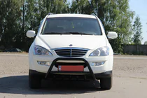 SsangYong Kyron 2005–2014 Bullbar WT003 Black (rustfrit stål) foto 3