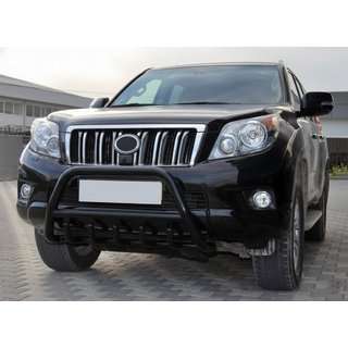 Bullbar WT003 Black (rustfrit stål) Toyota Land Cruiser Prado 150 2009–2023 foto 1