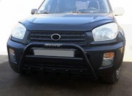 Toyota Rav 4 2001–2005 Bullbar WT003 Black (rustfrit stål) foto 3