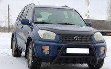 Toyota Rav 4 2001–2005 Bullbar WT003 Black (rustfrit stål) foto 5