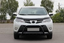 Toyota Rav 4 2013–2018 Bullbar WT003 Black (rustfrit stål) foto 1