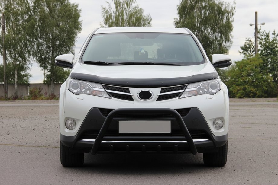 Toyota Rav 4 2013–2018 Bullbar WT003 Black (rustfrit stål) Image