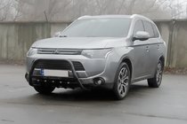 Mitsubishi Outlander 2012–2021 Kængurubøjle WT004 Black (rustfrit stål) foto 3