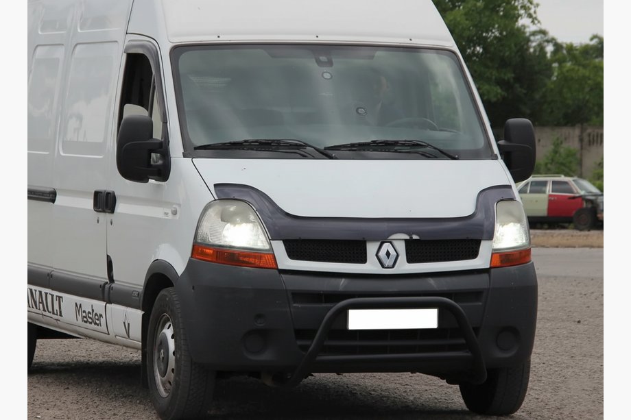 Opel Movano 2004–2010 Frontbøjle WT003 Black (rustfrit stål) Image
